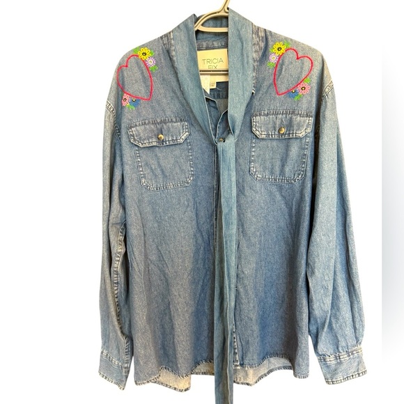 Tricia Fix X Free People Tops - Tricia Fix X Free People NWT Sold Out Sz S PLEASE SEE MEAS it’s a stand L or XL